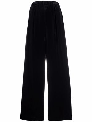 Alexandre Vauthier wide-leg tailored trousers - Black