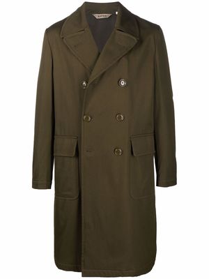 ASPESI double-breasted tailored coat - Green