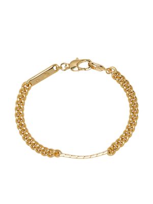 Capsule Eleven Power Tag chain bracelet - Gold