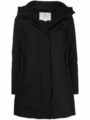 Woolrich padded rain coat - Black