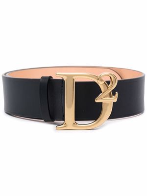 Dsquared2 D2 leather belt - Black