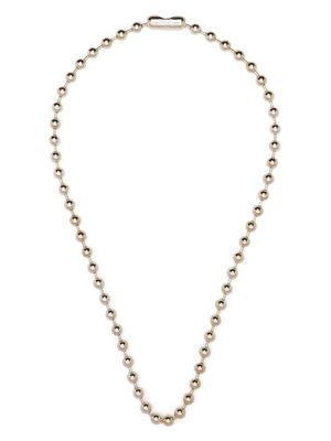 Takahiromiyashita The Soloist ball chain necklace - Silver