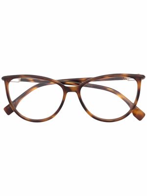 Fendi Eyewear cat-eye frame glasses - Brown