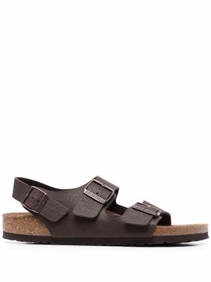 Birkenstock Milano buckled sandals - Brown