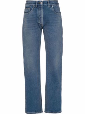 Prada cropped denim jeans - Blue