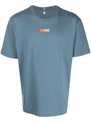 MCQ logo crew-neck T-shirt - Blue