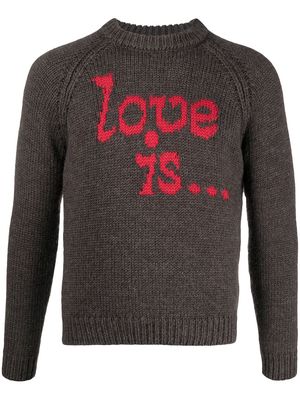 Dsquared2 Love Is... jumper - Brown