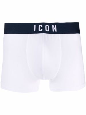 Dsquared2 ICON waistband boxer briefs - White