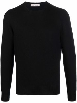 Fileria crew-neck cashmere jumper - Black