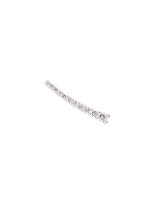 ALINKA 18kt white gold DASHA SUPER FINE diamond right cuff earring - Metallic