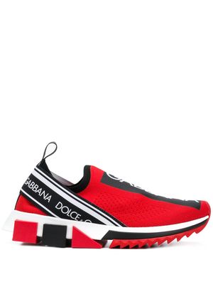 Dolce & Gabbana Branded Sorrento sneakers - Red