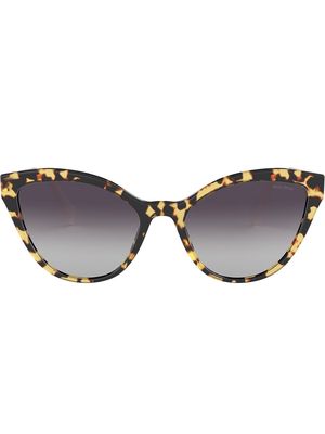 Miu Miu Eyewear cat eye sunglasses - Brown