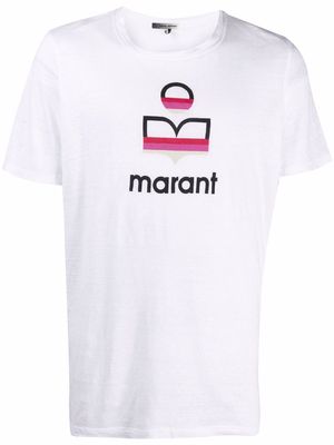 Isabel Marant logo-print T-shirt - White
