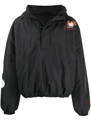 Heron Preston HP World Wide hoodie - Black