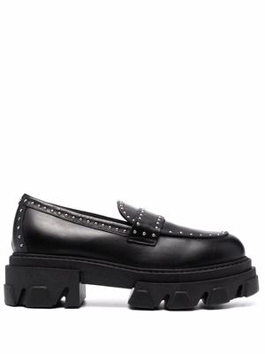 P.A.R.O.S.H. stud-embellished chunky loafers - Black