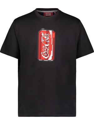 Mostly Heard Rarely Seen 8-Bit soda print T-shirt - Black