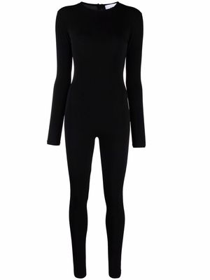 Atu Body Couture round neck jumpsuit - Black