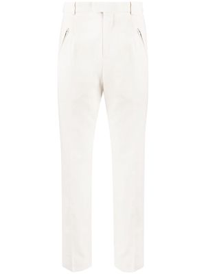 Maison Margiela cropped high-waisted trousers - Neutrals