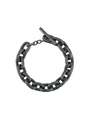 Parts of Four chain-link bracelet - Silver