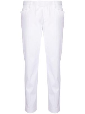 Dsquared2 slim-fit low-rise tapered trousers - White