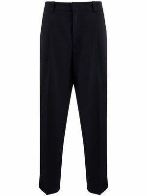 Acne Studios tapered-leg tailored-cut trousers - Blue
