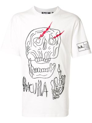 Haculla skull print T-shirt - White