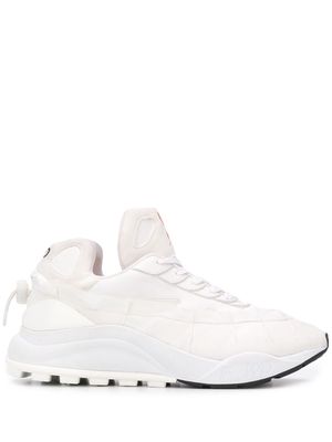 F_WD logo low-top sneakers - White