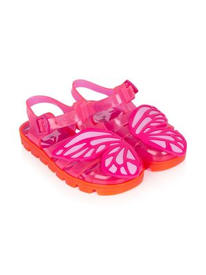 Sophia Webster Mini Butterfly jelly sandals - Pink