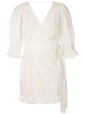Clube Bossa Baron embroidered dress - White