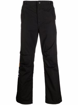 Maharishi Seadragon-embroidered Snopants trousers - Black