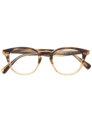 Oliver Peoples Desmon round-frame glasses - Neutrals