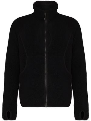 Snow Peak Boa zip-up fleece jacket - Black