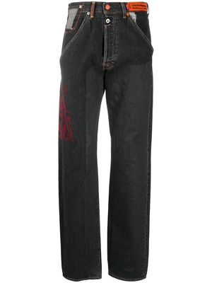Heron Preston x Levi's 501 straight-leg jeans - Black