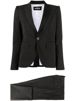 Dsquared2 pinstripe two-piece suit - Black