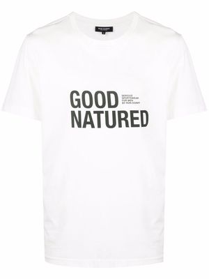 Ron Dorff Good Natured print T-shirt - White