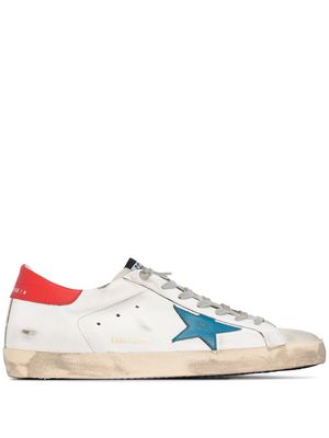 Golden Goose Superstar low-top leather sneakers - White