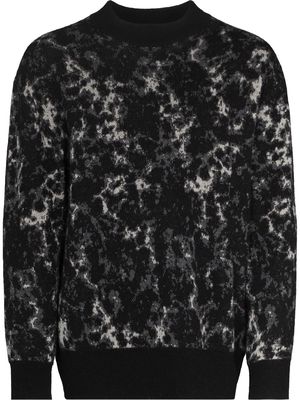 Holzweiler Dap patterned jumper - Black