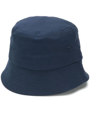Affix logo tag bucket hat - NAVY