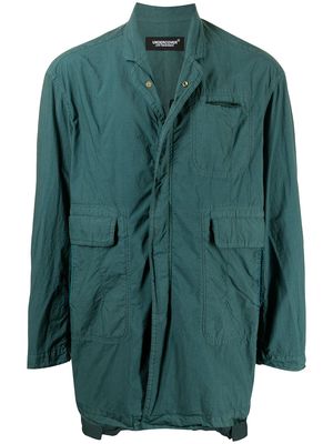 UNDERCOVER lightweight collared jacket - Green