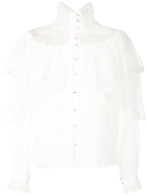 Olympiah Campolina long sleeves blouse - White