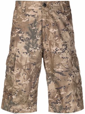 Carhartt WIP camouflage print cargo shorts - Neutrals