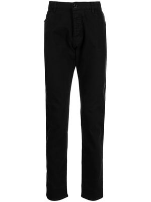 Emporio Armani high-waist slim jeans - Black