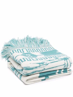 Alanui Surrounded By The Ocean blanket - Blue