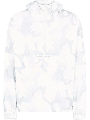 Dolce & Gabbana abstract-print drawstring hoodie - White