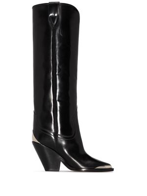Isabel Marant Lomero knee-high boots - Black