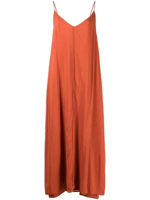 VOZ double-layer cami dress - Orange