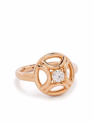 Loyal.e Paris 18kt recycled rose gold Perpétuel.le diamond ring - Pink