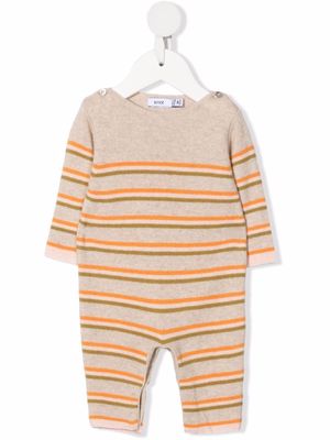 Knot newborn knitted jumpsuit - Neutrals
