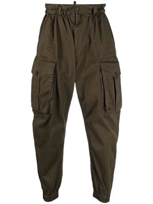 Dsquared2 tapered cargo trousers - Green