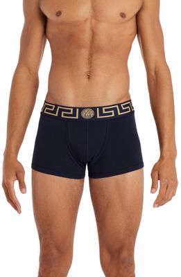 Versace First Line Low Rise Trunks in Navy